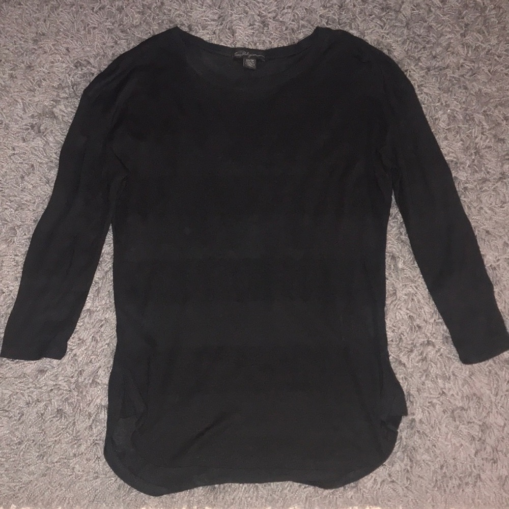 True Religion Striped Black Shirt